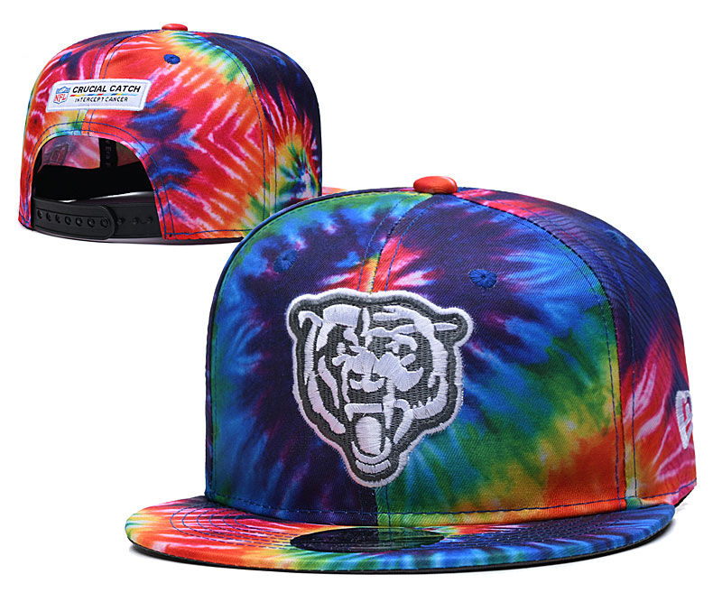Chicago Bears Stitched Crucial Catch Snapback Hats 008